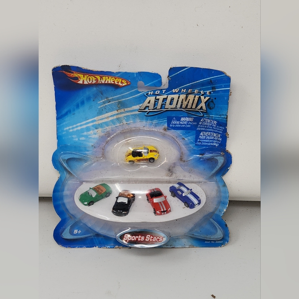 Hot Wheels Atomix 5 Pack Micro Machines Sports Stars 2004